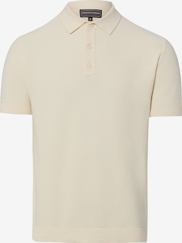 T-Shirt Finshley & Harding en beige : devant