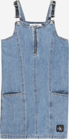 Calvin Klein Jeans Jurk in Blauw: voorkant