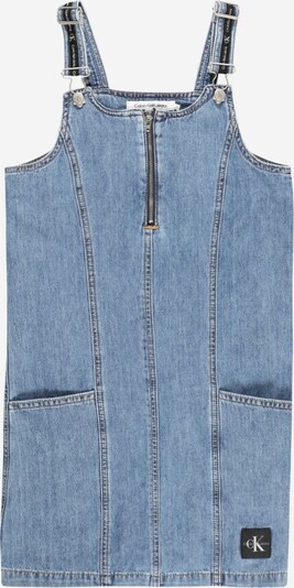Rochie Calvin Klein Jeans pe albastru denim, Vizualizare produs