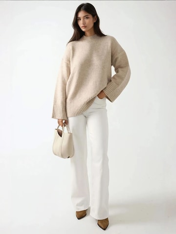 Pull-over oversize Hiccup en beige