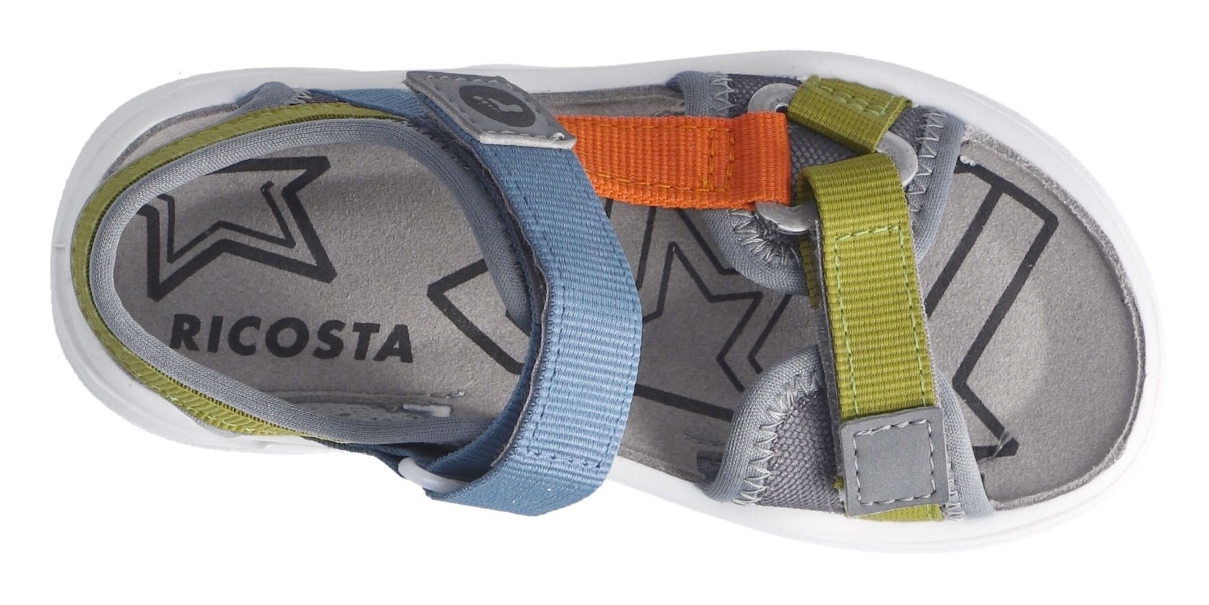 RICOSTA Sandale in Grau