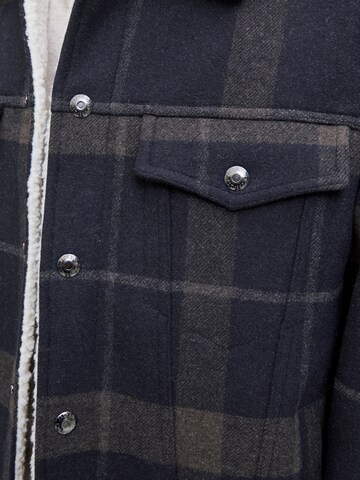 JACK & JONES Prehodna jakna | modra barva