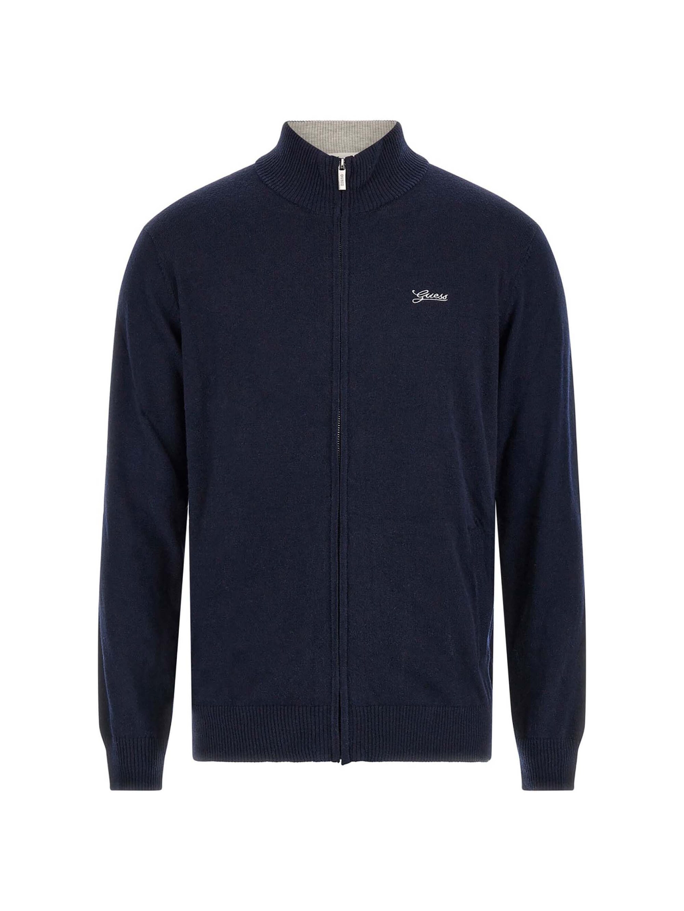 GUESS Sweater 'Darrell' in Blue: front