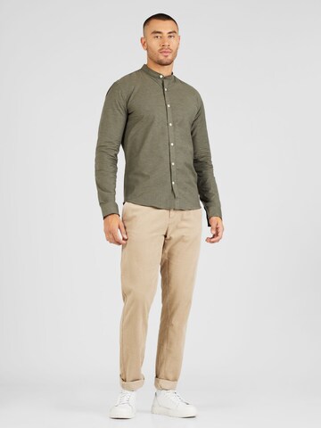 Lindbergh Slim Fit Hemd in Grün