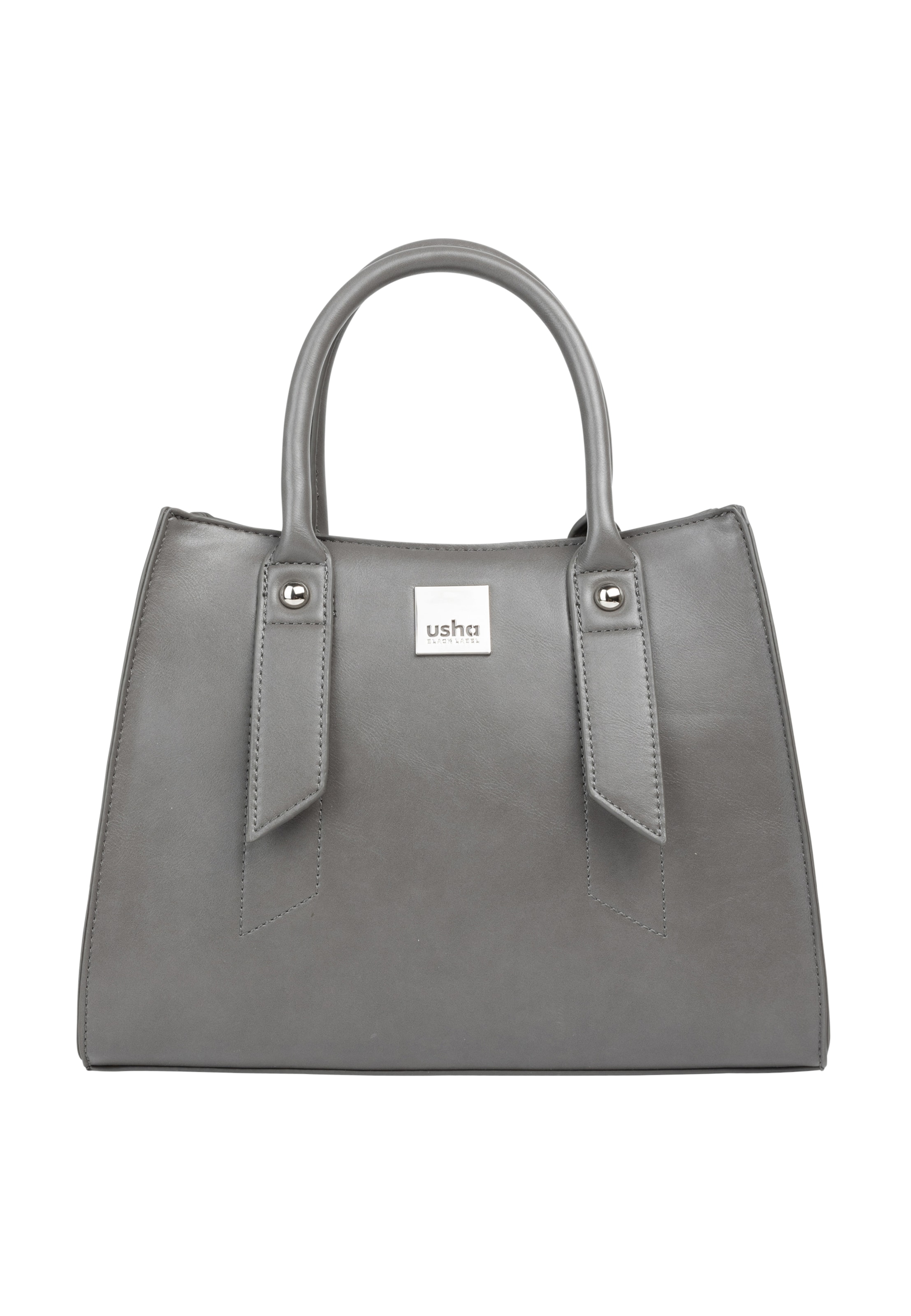 usha BLACK LABEL Handbag in Grey: front