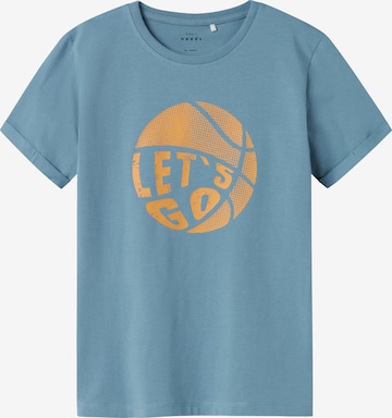 T-Shirt 'NKMVux' NAME IT en bleu : devant