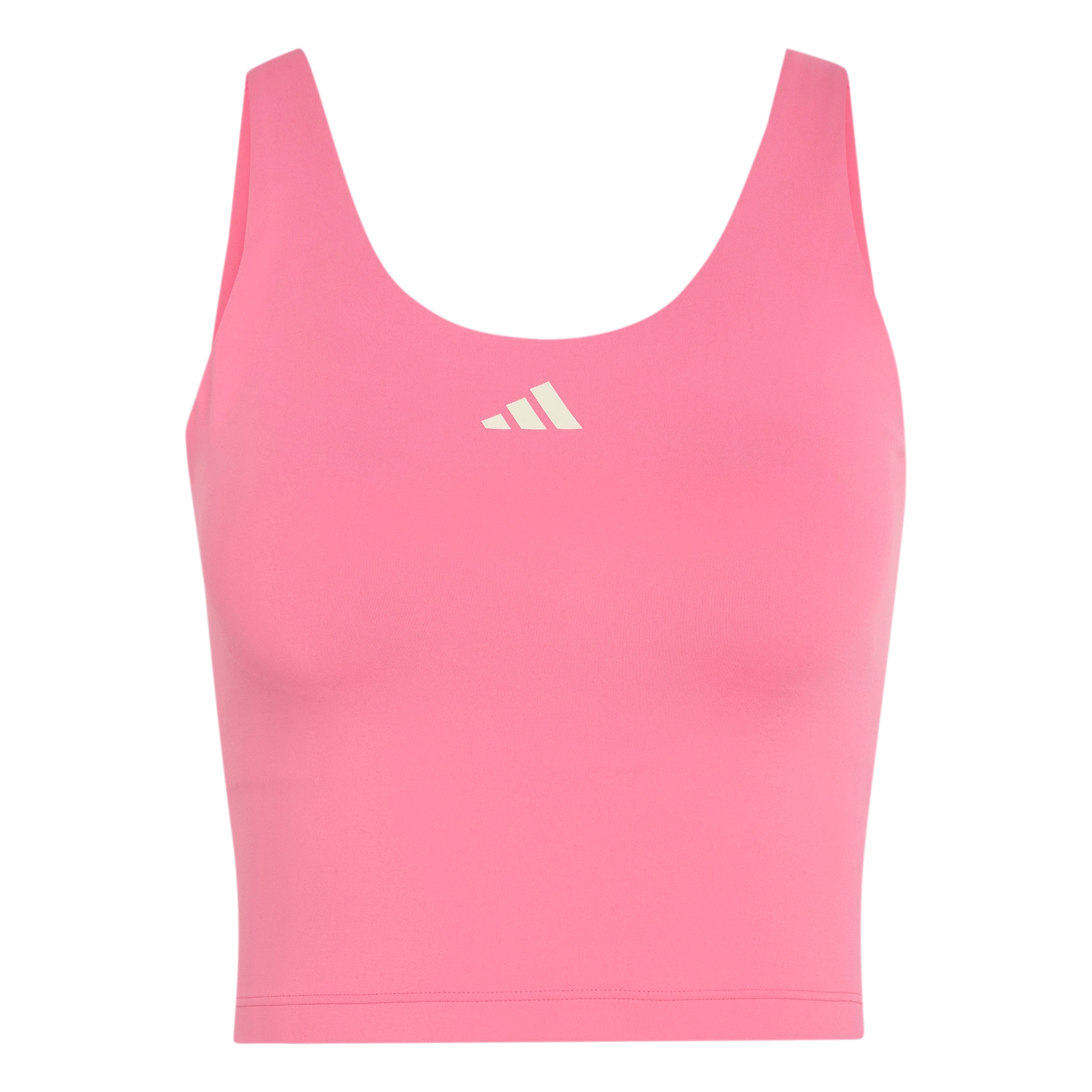 ADIDAS PERFORMANCE Спортивный топ 'Studio All Me' в Ярко-розовый: спереди