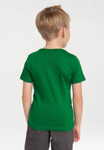 LOGOSHIRT Shirt 'DC Comics Green Lantern Logo' in Green