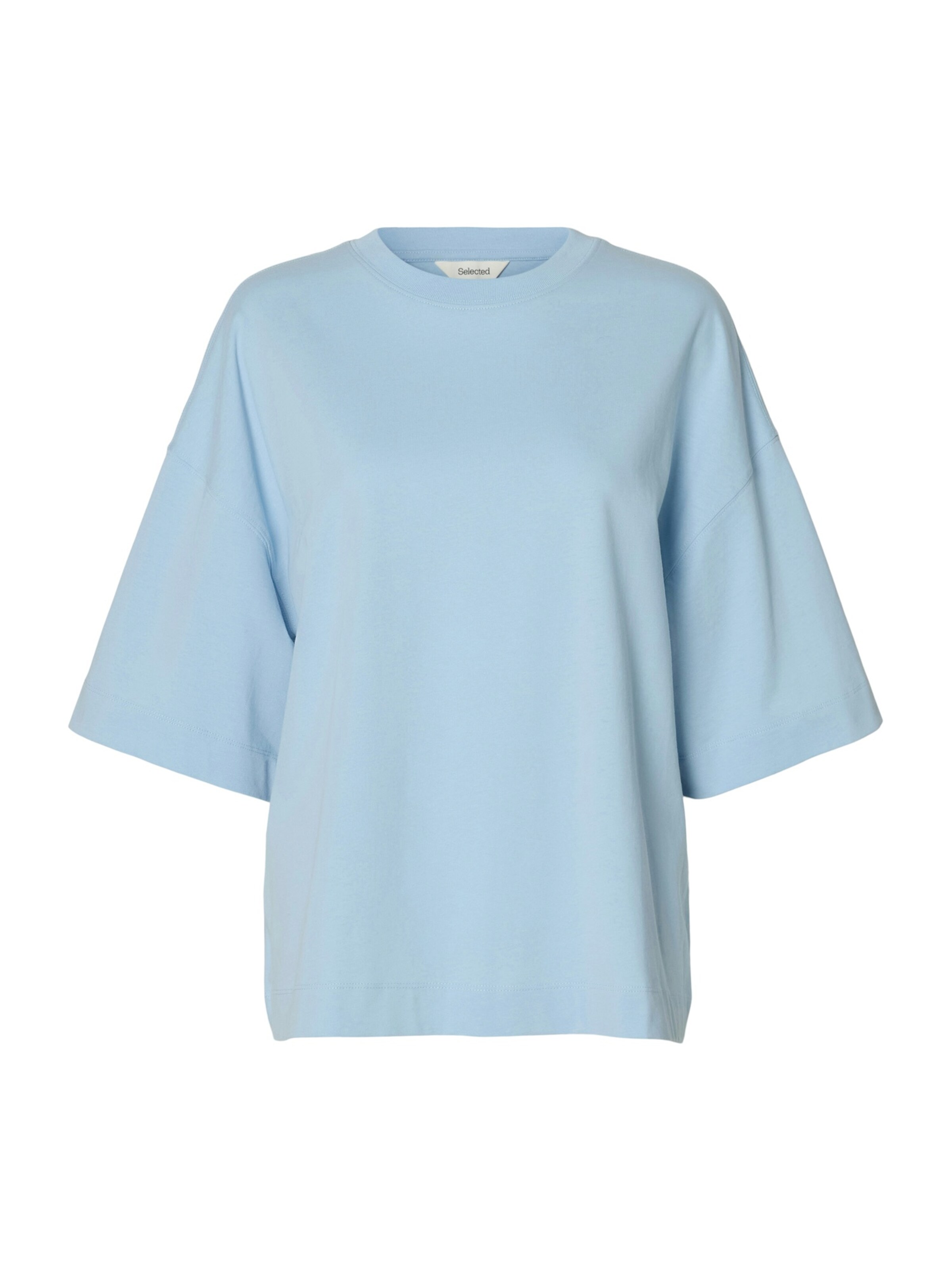 SELECTED T-Shirt in Blau: Vorderseite