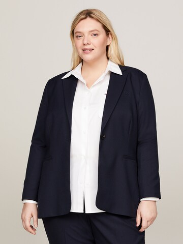 Blazer Tommy Hilfiger Curve en bleu : devant