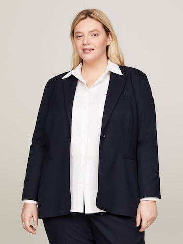 Blazer Tommy Hilfiger Curve en bleu : devant