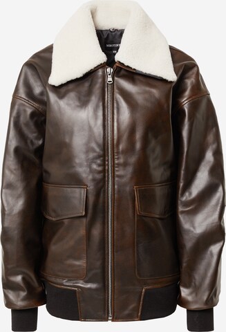 MEOTINE Between-Season Jacket 'BILLY' in Brown: front