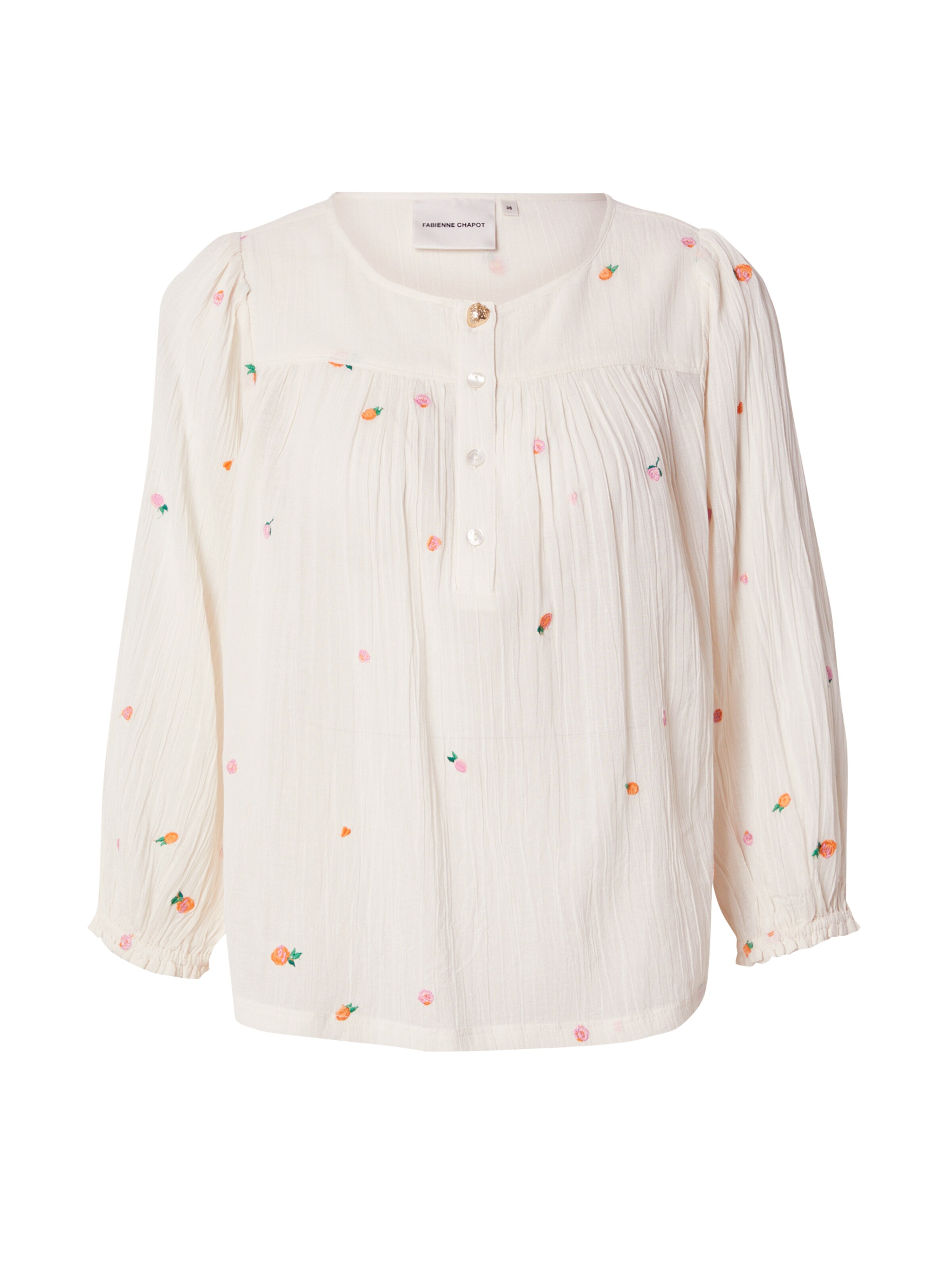 Chemisier Fabienne Chapot en beige : devant