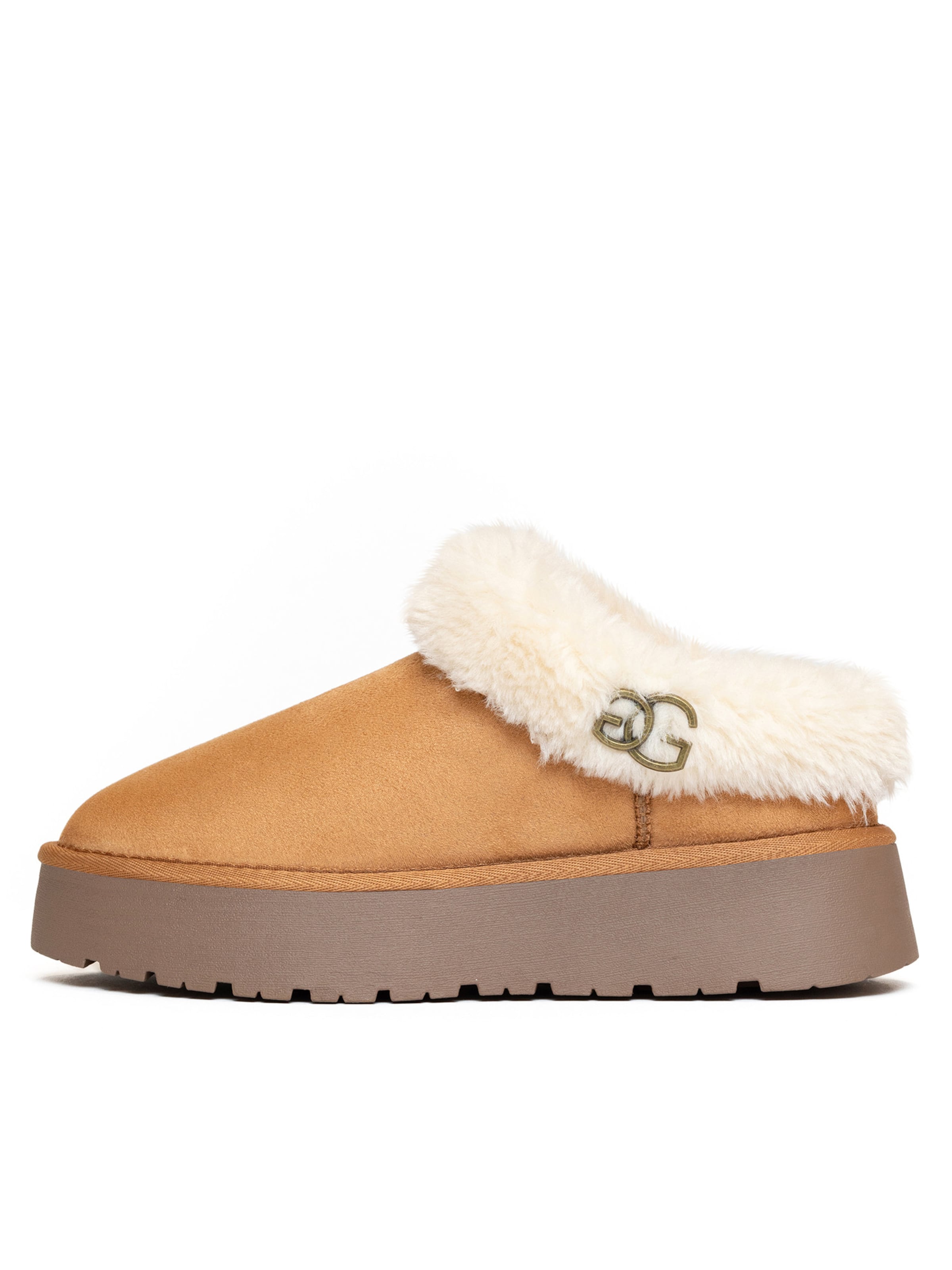 Island Boot Bottes 'INSHA' en 36 en marron / marron châtaigne, Vue avec produit