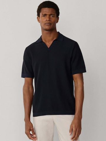 Maglietta 'Riviera' di Hackett London in blu: frontale