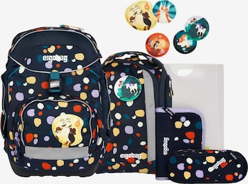 ergobag Backpack 'Schulranzen-Set pack Set' in Blue: front