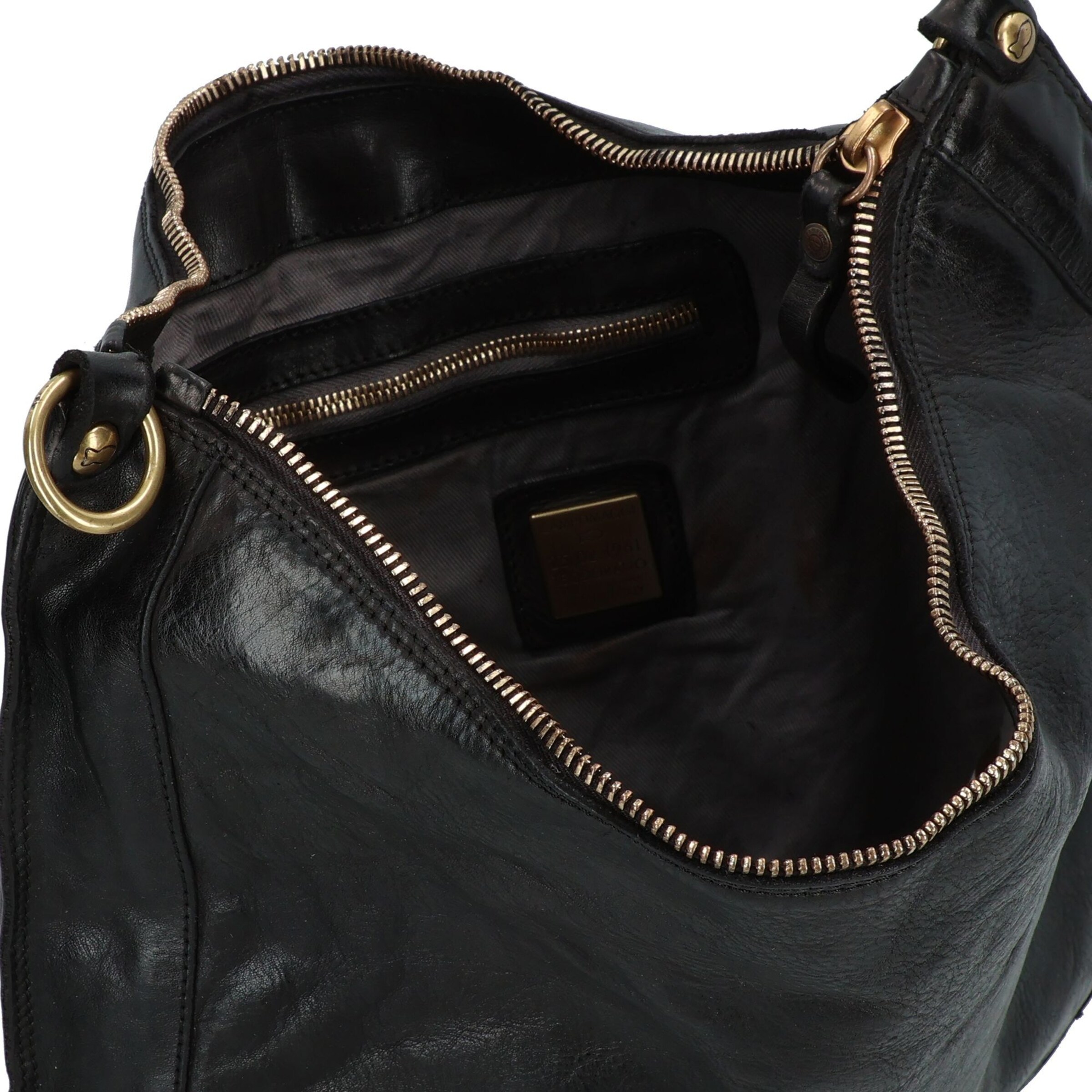 Campomaggi Shoulder bag 'Mogano' in Black