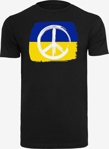 T-Shirt 'Peace' Merchcode en noir : devant