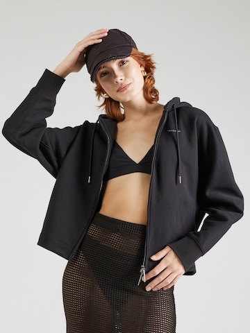 Calvin Klein Tréning dzseki 'NANO' - fekete: elől