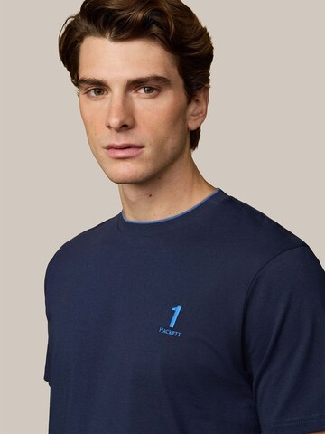 Hackett London Shirt in Blauw