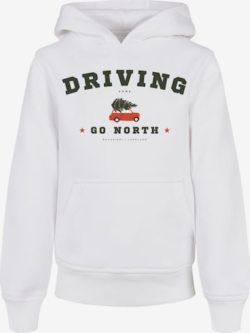 F4NT4STIC Sweatshirt in Wit: voorkant