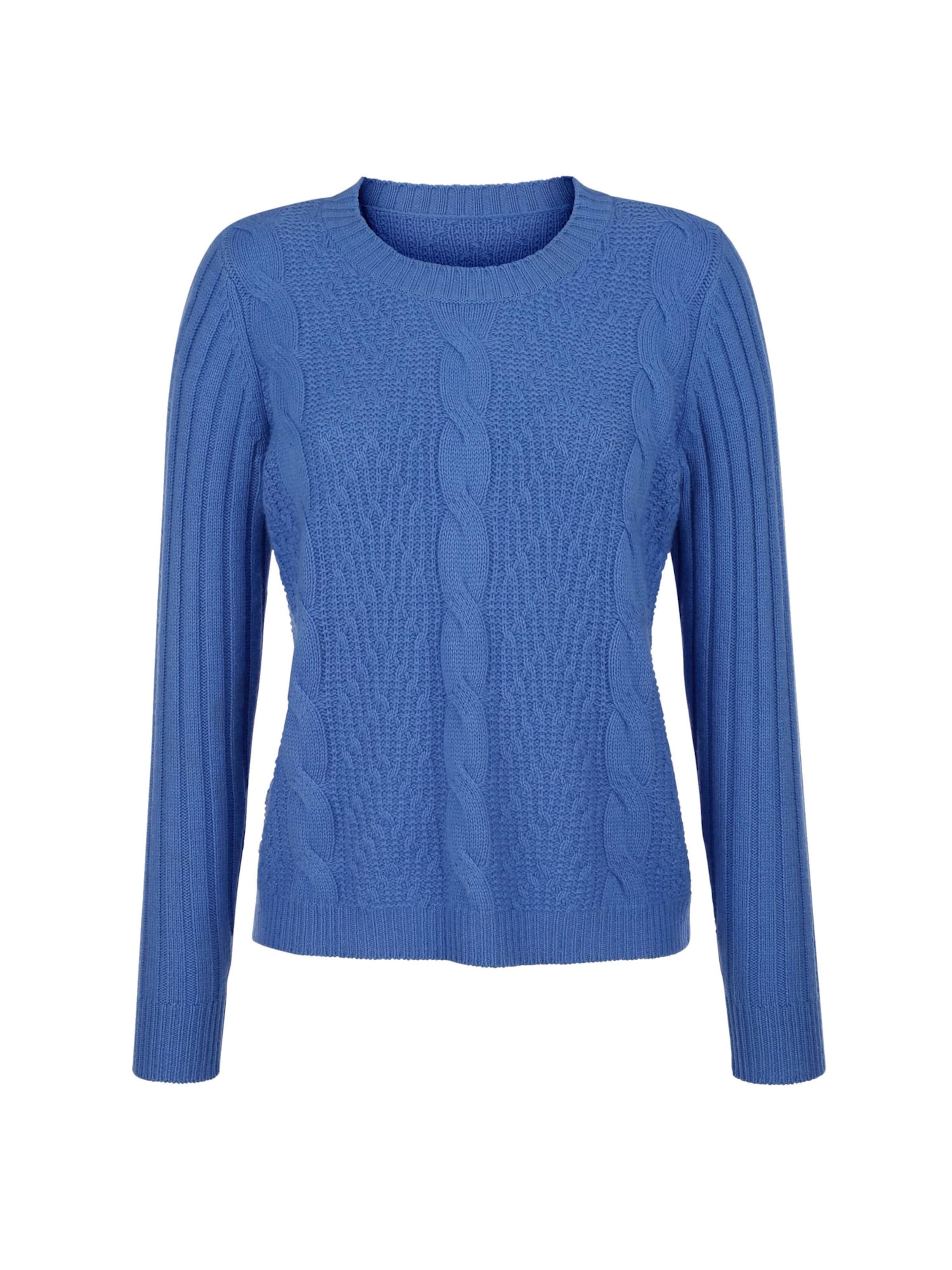 Numoco Pullover 'Mona'‌‌‌‌‌‌‌‌ in Blau: Vorderseite
