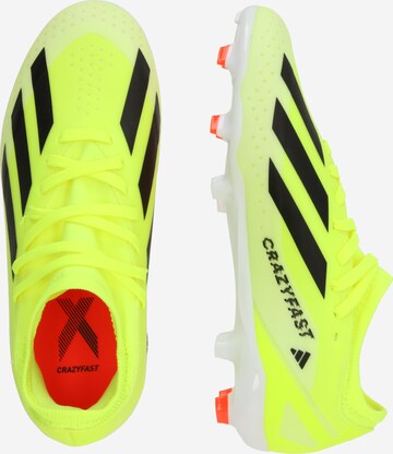 ADIDAS PERFORMANCE Athletic Shoes 'X Crazyfast League' in Yellow