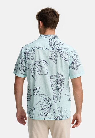 Coupe regular Chemise INDICODE JEANS en bleu