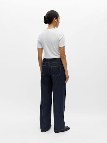 Wide leg Jeans 'OBJRosie' di OBJECT in blu