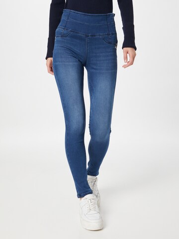 PATRIZIA PEPE Skinny Jeansy w kolorze niebieski: przód