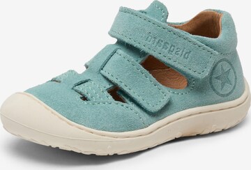 BISGAARD First-Step Shoes 'Hana' in Green: front