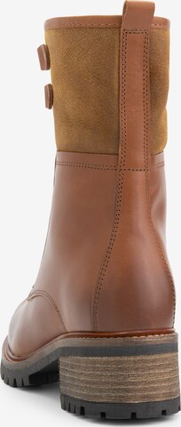Mysa Lace-Up Ankle Boots 'Daisy ' in Brown