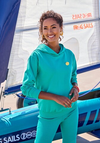 BENCH Sweatshirt i grøn: forside