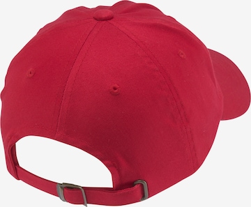 Casquette Flexfit en rouge