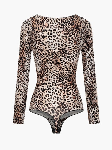 Body modelant 'Bodysuit Sculpting Shapewear Longsleeve mit String' cfab en beige