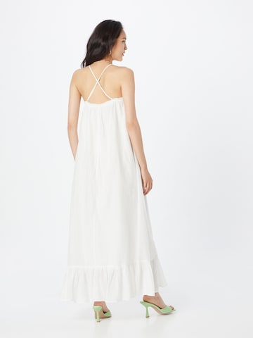 Pimkie - Vestido de verão 'DALMANZO' em branco