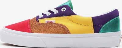 VANS Sneaker low 'Era' i brun / gul / grøn / mørkelilla / rød, Produktvisning