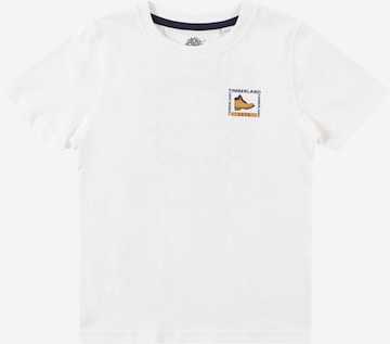 T-Shirt TIMBERLAND en blanc : devant