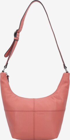 FREDsBRUDER Shoulder Bag 'Pruvia' in Red: front