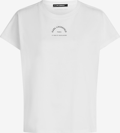 Marškinėliai iš Karl Lagerfeld, spalva – juoda / balta, Prekių apžvalga