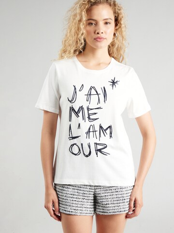 OUI Shirt in White: front