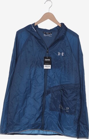 UNDER ARMOUR Jacket & Coat in XXL in Blue: front