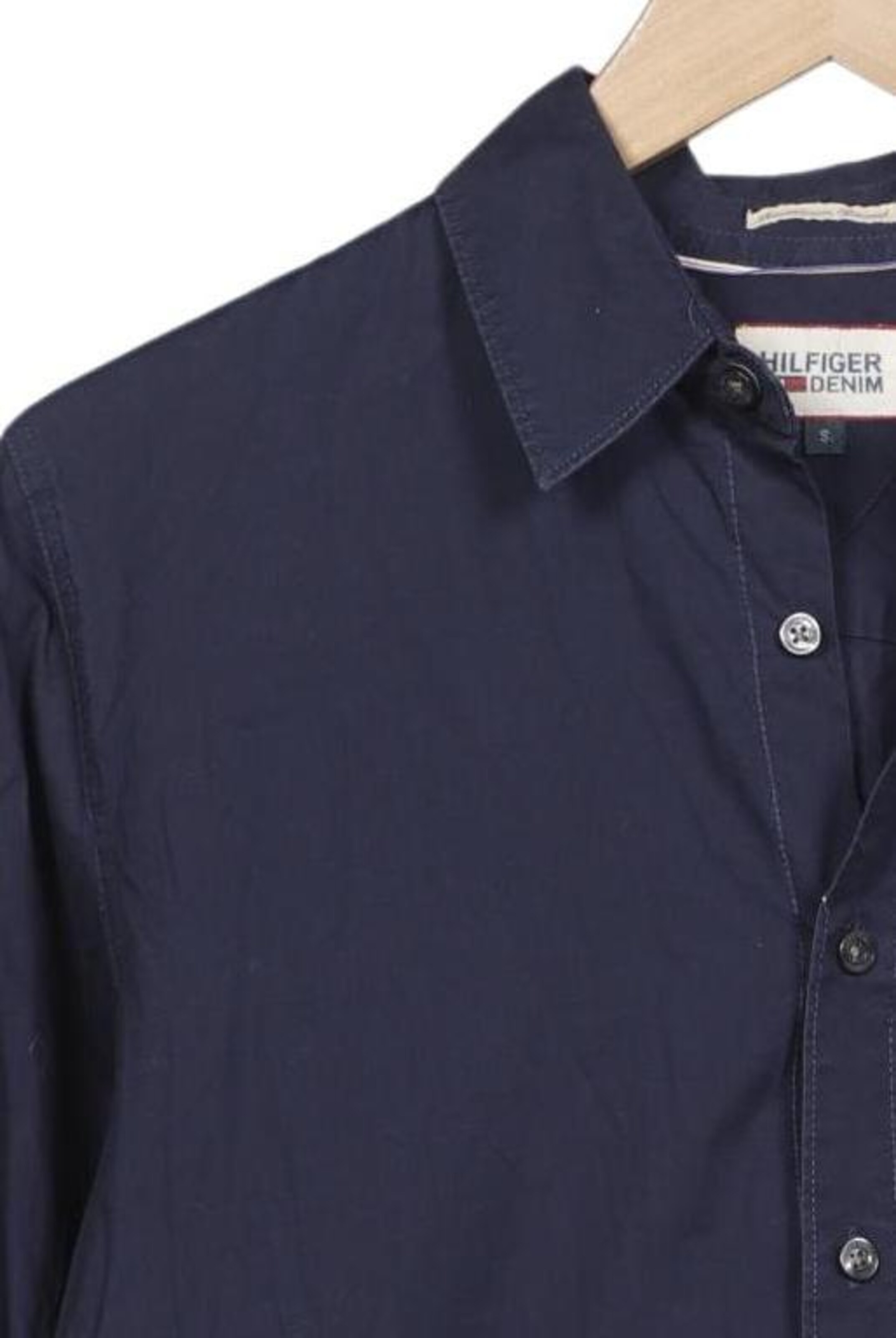 Tommy Jeans Button Up Shirt in S in Blue