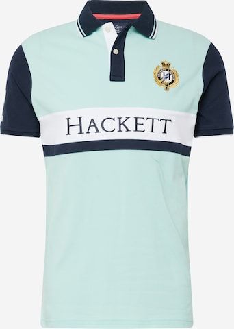 Tricou de la Hackett London pe albastru: față