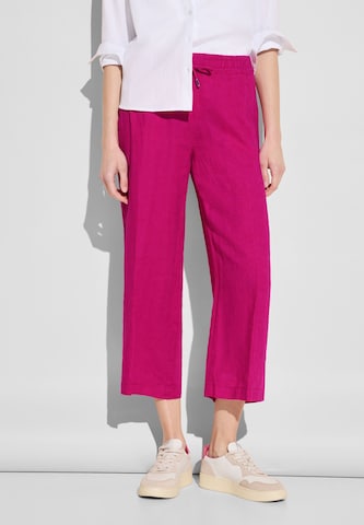 STREET ONE Wide Leg Hose in Pink