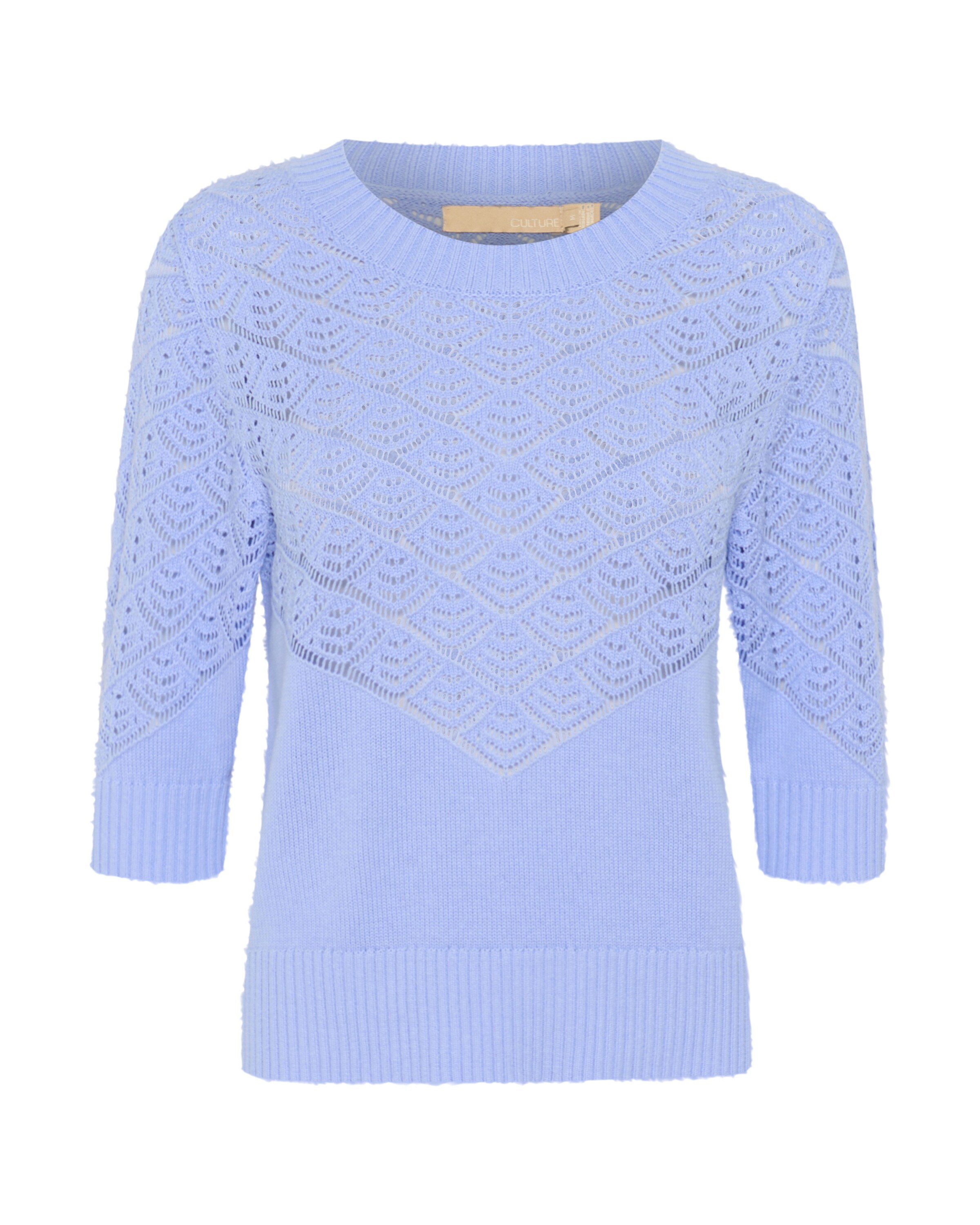 CULTURE Pullover 'Meza' in Blau: Vorderseite