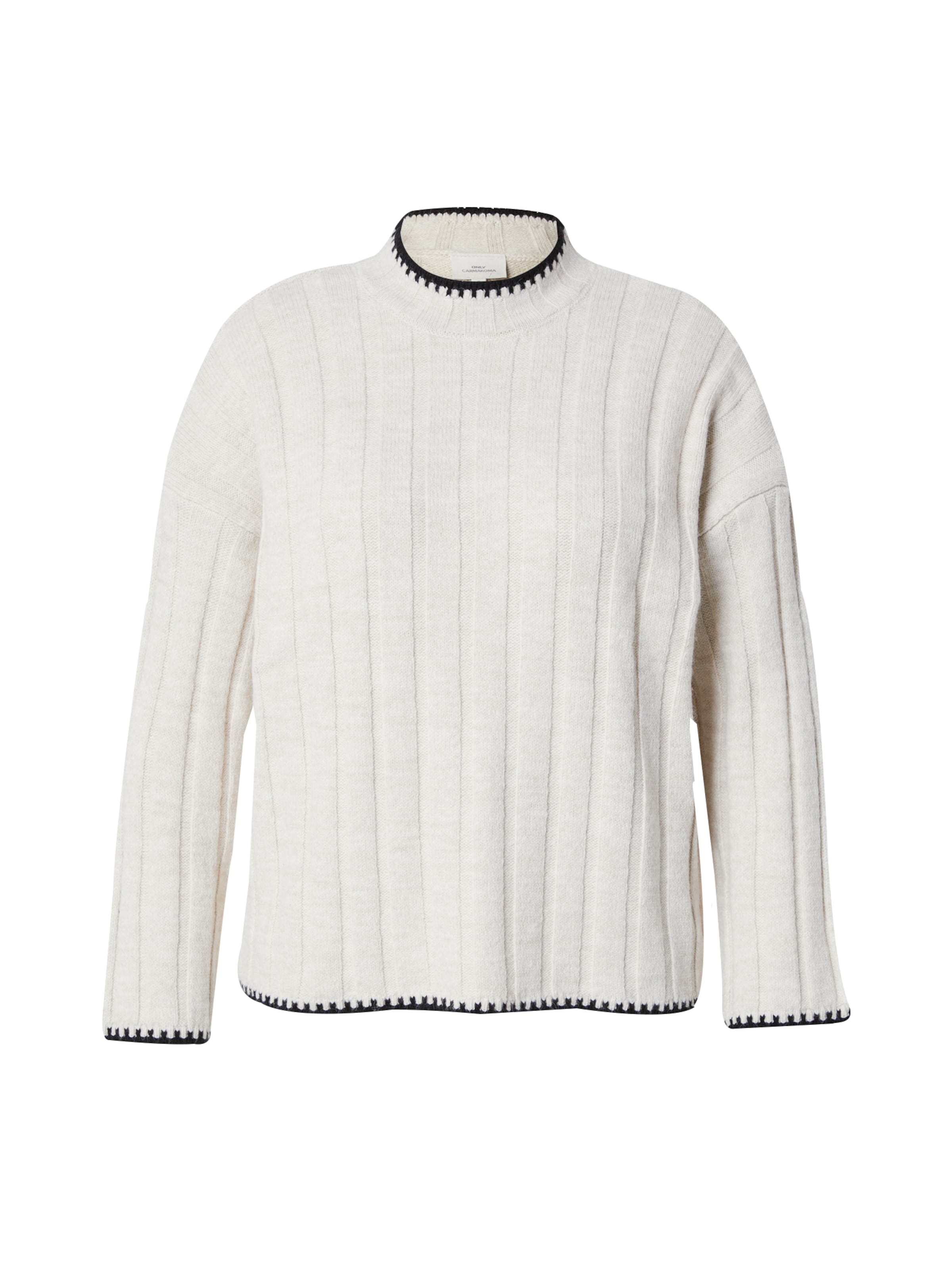 ONLY Carmakoma Sveter 'Carchick' - Sivá: predná strana