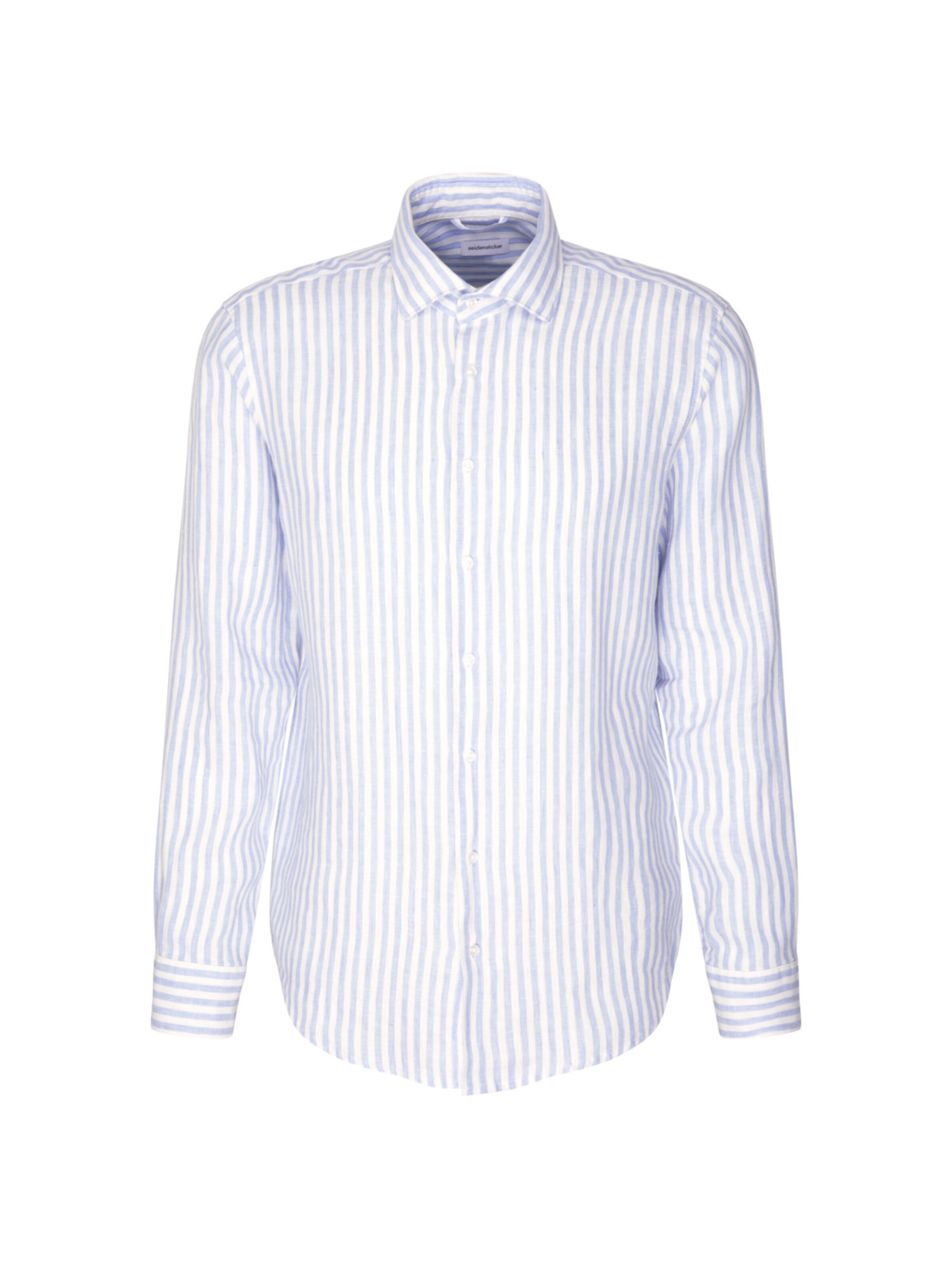SEIDENSTICKER Regular Fit Hemd in Blau: Vorderseite