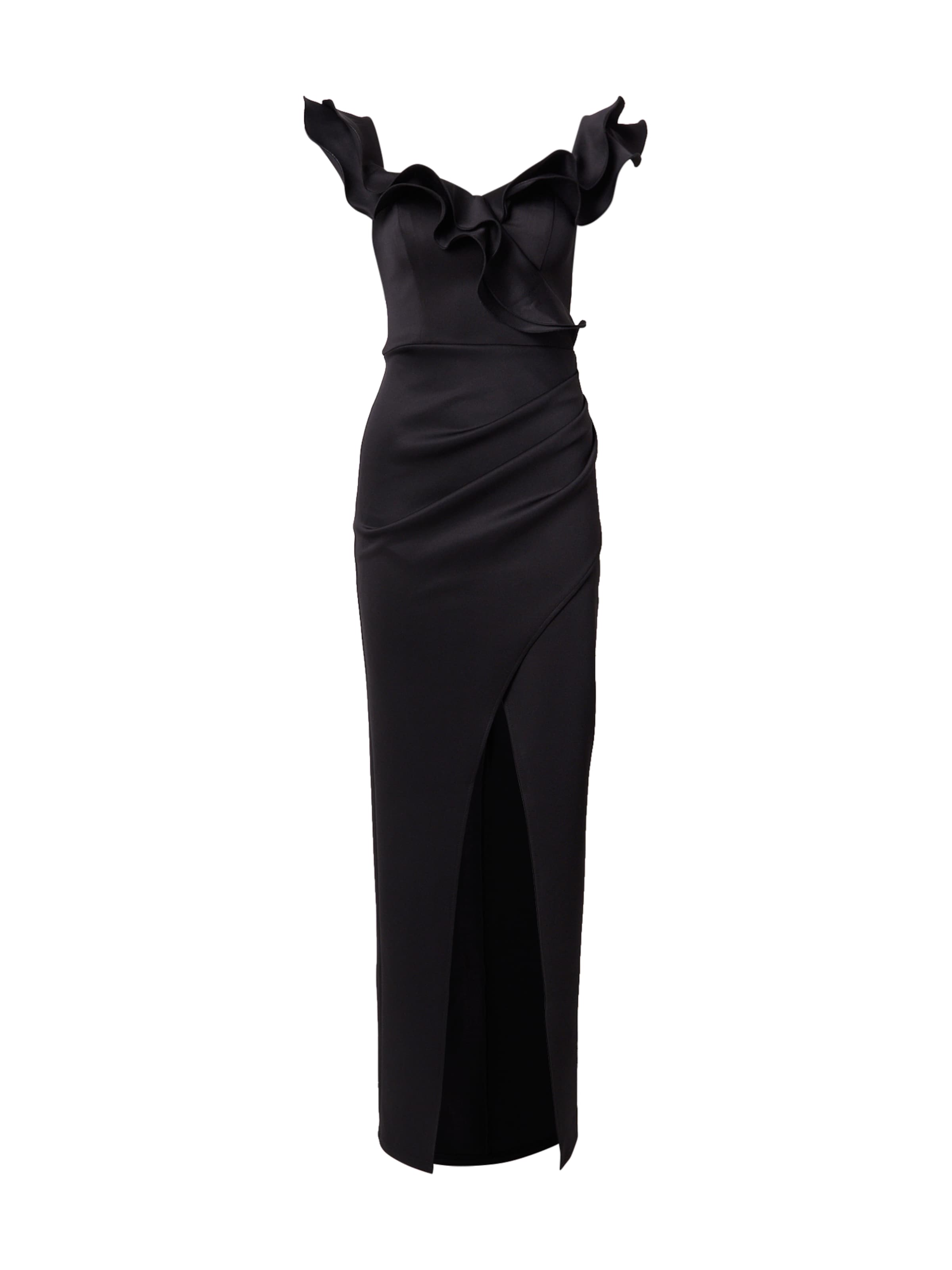 Lipsy Suknia wieczorowa w kolorze czarny: przód