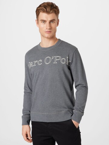 Marc O'Polo Sweatshirt in Grijs: voorkant